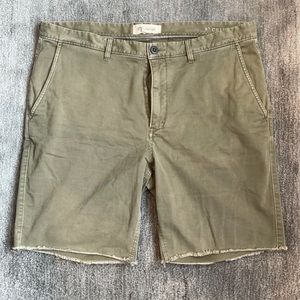 Madewell “Worn Look” Chino Shorts